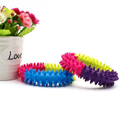 Circle Rubber Dog Chew Toy InfiniteWags 