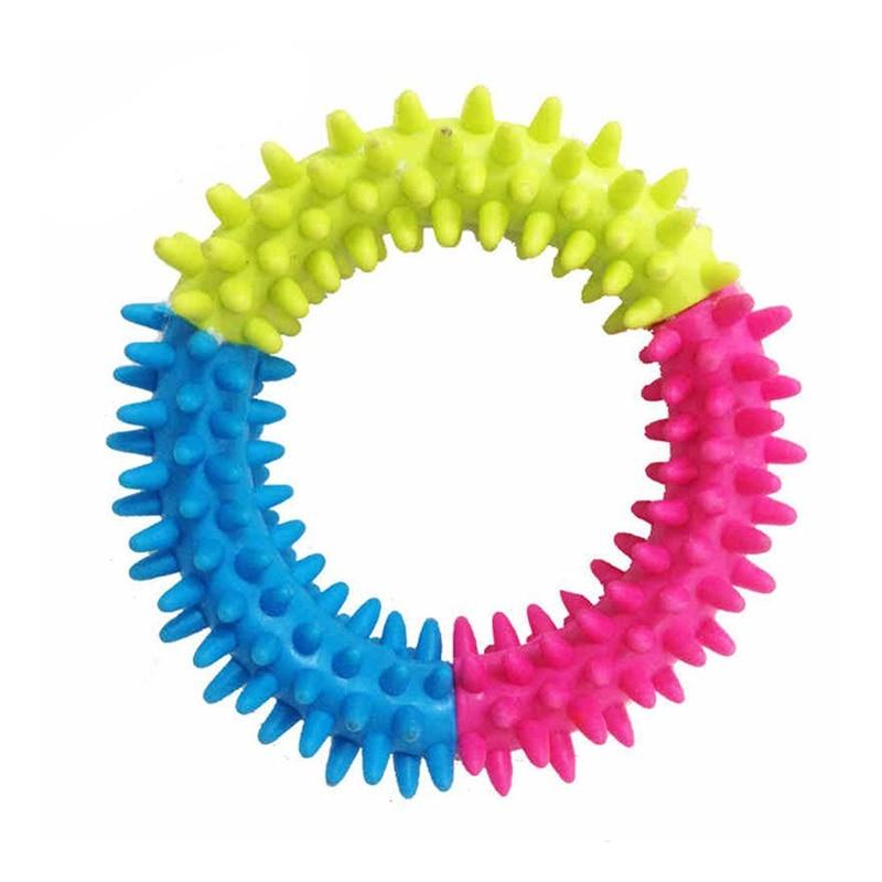 Circle Rubber Dog Chew Toy InfiniteWags 
