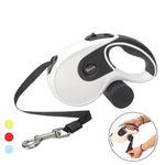 Retractable Dog Leash with Bag Holder - 5 Meter InfiniteWags 