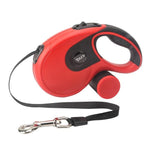 Retractable Dog Leash with Bag Holder - 5 Meter InfiniteWags Red 