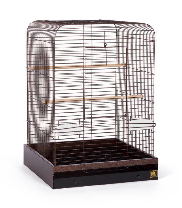 Parakeet, Cockatiel, Conure Bird Cage - Madison Bird Cage - 20" L x 20" W x 29" H - Prevue Hendryx Bird Cages Prevue Hendryx Copper 