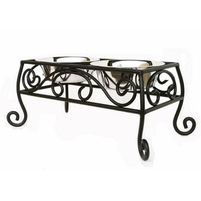 Noblesse Elevated Pet Feeder Pet Feeders PetsStop Large 