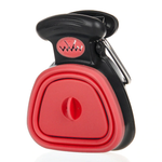 Portable Pooper Scooper - Foldable - One Handed Operation InfiniteWags Red S 