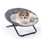 Elevated Dog Bed Cot - Grey K&H Pet Products Small 