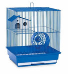 Two Story Hamster & Gerbil Cage - Prevue Hendryx Small Pet Products Prevue Hendryx Blue 