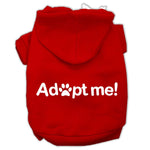 Adopt Me Dog Hoodie MIRAGE PET PRODUCTS Lg Red 