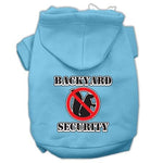 Backyard Security Dog Hoodie MIRAGE PET PRODUCTS L Baby Blue 