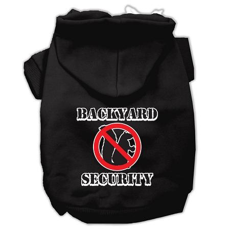 Backyard Security Dog Hoodie MIRAGE PET PRODUCTS L Black 