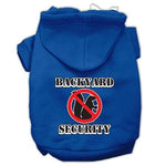 Backyard Security Dog Hoodie MIRAGE PET PRODUCTS L Blue 