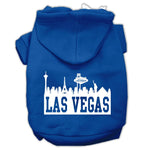 Las Vegas Skyline Dog Hoodie MIRAGE PET PRODUCTS Lg Blue 
