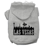 Las Vegas Skyline Dog Hoodie MIRAGE PET PRODUCTS Lg Grey 