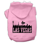 Las Vegas Skyline Dog Hoodie MIRAGE PET PRODUCTS Lg Light Pink 