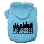 Los Angeles Dog Hoodie MIRAGE PET PRODUCTS Lg Baby Blue 