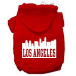 Los Angeles Dog Hoodie MIRAGE PET PRODUCTS Lg Red 