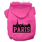 Paris Dog Hoodie MIRAGE PET PRODUCTS Lg Bright Pink 