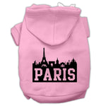 Paris Dog Hoodie MIRAGE PET PRODUCTS Lg Light Pink 