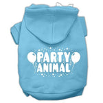Party Animal Dog Hoodie MIRAGE PET PRODUCTS Lg Baby Blue 