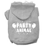 Party Animal Dog Hoodie MIRAGE PET PRODUCTS Lg Grey 