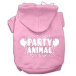 Party Animal Dog Hoodie MIRAGE PET PRODUCTS Lg Light Pink 