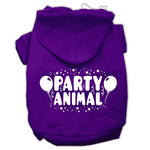 Party Animal Dog Hoodie MIRAGE PET PRODUCTS Lg Purple 