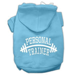 Personal Trainer Dog Hoodie MIRAGE PET PRODUCTS Lg Baby Blue 