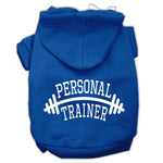 Personal Trainer Dog Hoodie MIRAGE PET PRODUCTS Lg Blue 