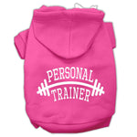 Personal Trainer Dog Hoodie MIRAGE PET PRODUCTS Lg Bright Pink 