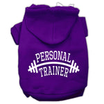 Personal Trainer Dog Hoodie MIRAGE PET PRODUCTS Lg Purple 