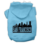 San Francisco Dog Hoodie MIRAGE PET PRODUCTS Lg Baby Blue 