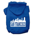 San Francisco Dog Hoodie MIRAGE PET PRODUCTS Lg Blue 
