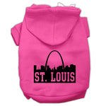 St Louis Dog Hoodie MIRAGE PET PRODUCTS Lg Bright Pink 
