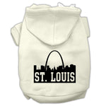St Louis Dog Hoodie MIRAGE PET PRODUCTS Lg Cream 