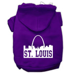St Louis Dog Hoodie MIRAGE PET PRODUCTS Lg Purple 