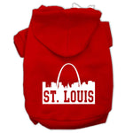 St Louis Dog Hoodie MIRAGE PET PRODUCTS Lg Red 