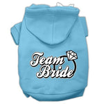 Team Bride Dog Hoodie MIRAGE PET PRODUCTS Lg Baby Blue 