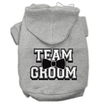 Team Groom Dog Hoodie MIRAGE PET PRODUCTS Lg Grey 