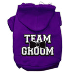 Team Groom Dog Hoodie MIRAGE PET PRODUCTS Lg Purple 