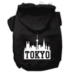 Tokyo Skyline Pet Hoodie MIRAGE PET PRODUCTS Lg Black 