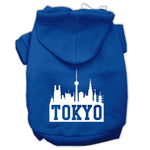 Tokyo Skyline Pet Hoodie MIRAGE PET PRODUCTS Lg Blue 