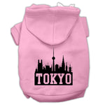 Tokyo Skyline Pet Hoodie MIRAGE PET PRODUCTS Lg Light Pink 