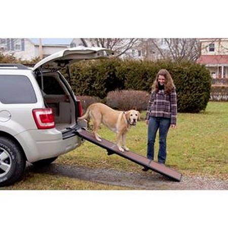 Tri Fold Dog Ramp - 71" Length - 200 lb Capacity - Pet Gear Travel-Lite Tri-Fold Pet Ramp Dog Ramps Pet Gear 