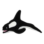 Tough Whale Dog Toy - Tuffy® Ocean Creature Series - Kinley the Killer Whale Tuffy 