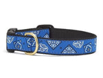 Blue Bandana Style Dog Collar - UpCountry Blue Bandana Dog Collar Collection UpCountryInc 