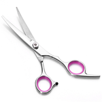 Stainless Steel Dog Grooming Scissors - 6" InfiniteWags Up Curved 