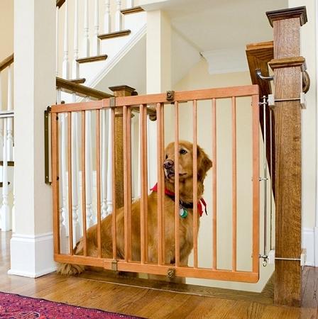 The Wood Pet Gate Pet Gates Cardinal 