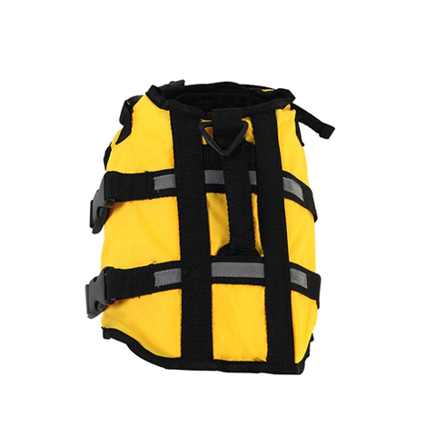 Dog Life Jacket - Swimming Safety Vest InfiniteWags Yellow S 